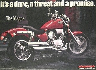 Honda Magna, but not mine